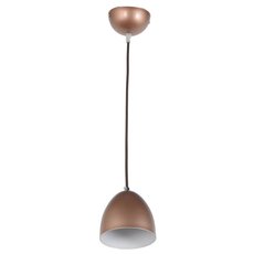 Светильник с арматурой коричневого цвета, металлическими плафонами Arti Lampadari Nota E 1.3.P1 BR