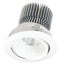 Точечный светильник с арматурой белого цвета, металлическими плафонами Lucia Tucci Rio 777.1-7W-WT