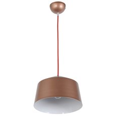 Светильник с арматурой коричневого цвета, металлическими плафонами Arti Lampadari Tempo E 1.3.P1 BR