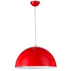 Светильник с металлическими плафонами красного цвета Arti Lampadari Massimo E 1.3.P2 R