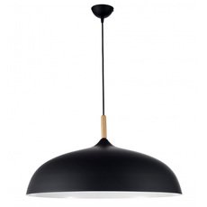 Светильник с арматурой чёрного цвета, плафонами чёрного цвета Arti Lampadari Franco E 1.3.P1 B
