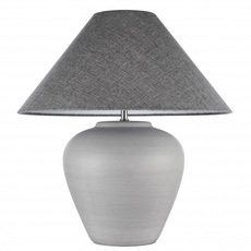 Настольная лампа с арматурой серого цвета Arti Lampadari Federica E 4.1 S