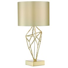 Настольная лампа с текстильными плафонами Lucia Tucci NAOMI T4730.1 gold