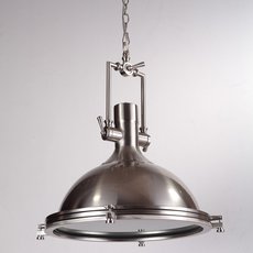 Светильник с металлическими плафонами никеля цвета Lucia Tucci Industrial 093