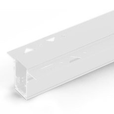 Шинная система с арматурой белого цвета Elektrostandard Slim Magnetic Шинопровод встраиваемый (белый) (2м) 85087/00