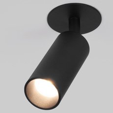 Точечный светильник для гипсокарт. потолков Elektrostandard Diffe черный 8W 4200K (25039/LED)