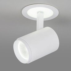Точечный светильник с арматурой белого цвета, плафонами белого цвета Elektrostandard DSR002 9+3W 6500K белый матовый (DSR002 9W 6500K)