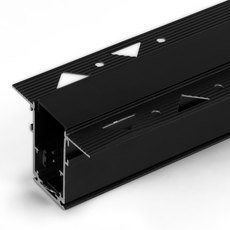 Шинная система Elektrostandard Slim Magnetic Шинопровод встраиваемый (черный) (3м) 85128/00