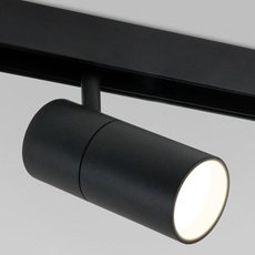 Шинная система с металлическими плафонами Elektrostandard Slim Magnetic R03 Трековый светильник 20W 4200K (черный) 85013/01