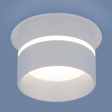 Точечный светильник с плафонами белого цвета Elektrostandard 6075 MR16 WH белый