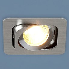 Точечный светильник с арматурой хрома цвета, плафонами хрома цвета Elektrostandard 1021/1 MR16 CH хром
