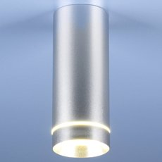 Точечный светильник с арматурой хрома цвета Elektrostandard DLR022 12W 4200K хром матовый