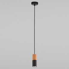 Светильник с металлическими плафонами чёрного цвета TK Lighting 6309 Elit Black Wood