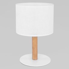 Настольная лампа с абажуром TK Lighting 5217 Deva White