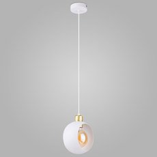 Светильник с арматурой белого цвета, металлическими плафонами TK Lighting 2741 Cyklop