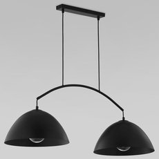 Светильник с металлическими плафонами чёрного цвета TK Lighting 6008 Faro New