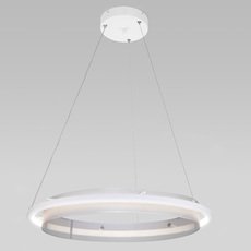 Светильник с металлическими плафонами серого цвета Eurosvet 90241/1 белый/ серебро Smart
