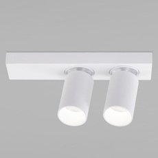 Спот с металлическими плафонами белого цвета Eurosvet 20139/2 LED белый