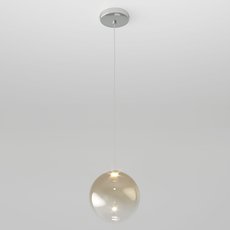Светильник с стеклянными плафонами янтарного цвета Eurosvet 50231/1 LED янтарный