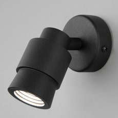 Спот с арматурой чёрного цвета, плафонами чёрного цвета Eurosvet 20125/1 LED черный