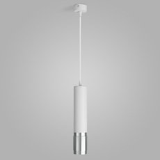 Светильник с арматурой белого цвета, металлическими плафонами Eurosvet DLN108 GU10 белый/серебро