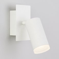 Спот с арматурой белого цвета, металлическими плафонами Eurosvet 20067/1 LED белый