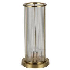 Настольная лампа с стеклянными плафонами прозрачного цвета Favourite 2907-1T