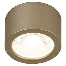 Точечный светильник с арматурой золотого цвета, металлическими плафонами Favourite 2807-1U