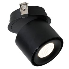 Точечный светильник с арматурой чёрного цвета, металлическими плафонами Favourite 1989-1U