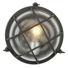 Светильник для уличного освещения с арматурой чёрного цвета, плафонами прозрачного цвета Favourite 3023-1W