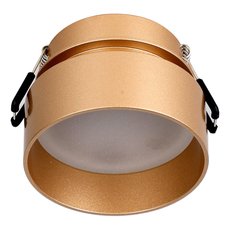 Точечный светильник с арматурой золотого цвета, металлическими плафонами Favourite 2885-1C