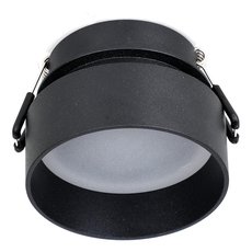 Точечный светильник с арматурой чёрного цвета, плафонами чёрного цвета Favourite 2886-1C