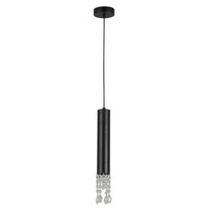 Светильник с арматурой чёрного цвета, металлическими плафонами F-Promo 2920-1P