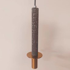 Светильник с керамическими плафонами серого цвета Cloyd 10452