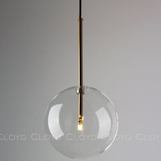 Светильник с плафонами прозрачного цвета Cloyd 11153