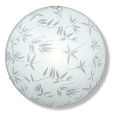 Настенно-потолочный светильник с арматурой белого цвета, плафонами белого цвета Vitaluce V6155/2A