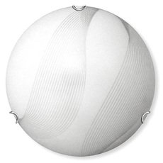Настенно-потолочный светильник с арматурой белого цвета, плафонами белого цвета Vitaluce V6296/1A
