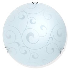 Настенно-потолочный светильник с арматурой белого цвета, плафонами белого цвета Vitaluce V6298/1A