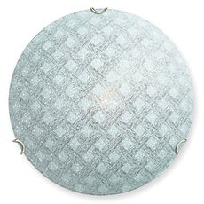Настенно-потолочный светильник с арматурой хрома цвета, стеклянными плафонами Vitaluce V6137/1A