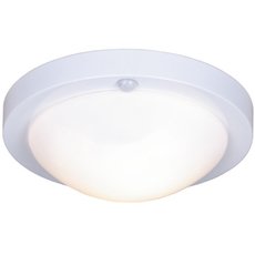 Настенно-потолочный светильник с стеклянными плафонами белого цвета Velante 341-002-01