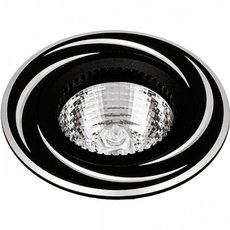 Точечный светильник с арматурой чёрного цвета, плафонами чёрного цвета Escada 231041