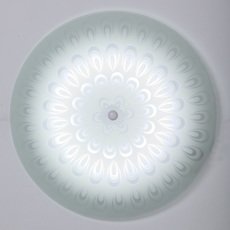 Настенно-потолочный светильник с арматурой хрома цвета, стеклянными плафонами Vitaluce V6339/1A