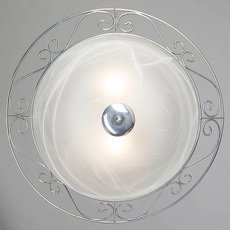 Светильник с арматурой хрома цвета, плафонами белого цвета Vitaluce V6861/2A