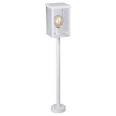 Светильник для уличного освещения с арматурой белого цвета, плафонами прозрачного цвета Vitaluce V8002-0/1P