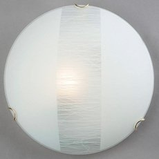 Настенно-потолочный светильник с арматурой хрома цвета, стеклянными плафонами Vitaluce V6420/1A