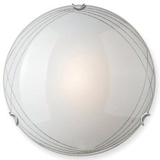 Настенно-потолочный светильник с плафонами белого цвета Vitaluce V6421/1A