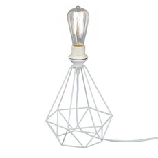 Настольная лампа с арматурой белого цвета Vitaluce V4346-0/1L