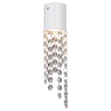 Точечный светильник с арматурой белого цвета, стеклянными плафонами Vitaluce V4644-0/1PL