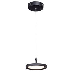 Светильник с арматурой чёрного цвета, металлическими плафонами Vitaluce V4603-1/1S