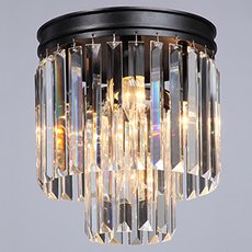 Светильник с плафонами прозрачного цвета Vitaluce V5151-1/3+1PL